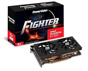 POWERCOLOR RadeonⅦ ジャンク PowerColor Fighter RX 7600 Specs | TechPowerUp GPU Database